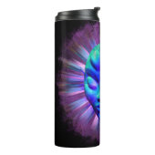 Alien Psychedelische Meditatie Thermosbeker (Gedraaid links)