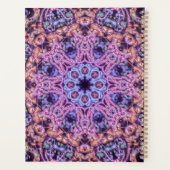 Alien Purple Psychedélique Kaleidoscopique Mandala (Dos)
