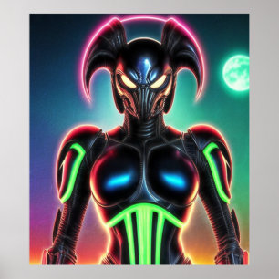 Alien Raven 01 Poster
