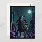 Alien Raven 06 Briefkaart (Voorkant / Achterkant)