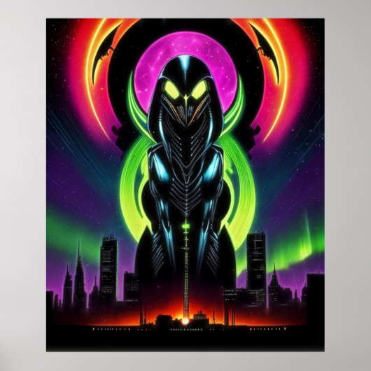 Alien Raven 13 Poster (Voorkant)