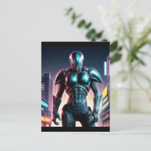 Alien Raven 14 Briefkaart