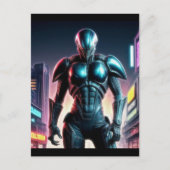 Alien Raven 14 Briefkaart (Voorkant)