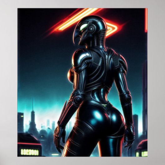 Alien Raven 17 Poster (Voorkant)