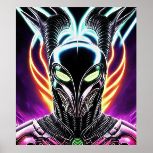 Alien Raven 18 Poster