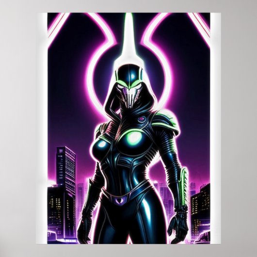 Alien Raven 22 Poster (Voorkant)