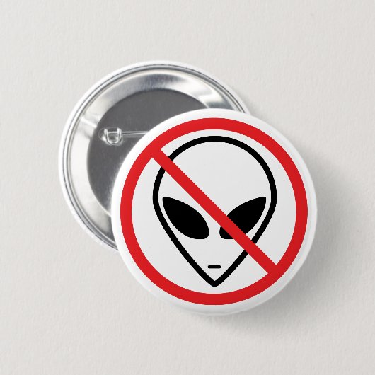 Alien Resistance Button (Voorkant /achterkant)