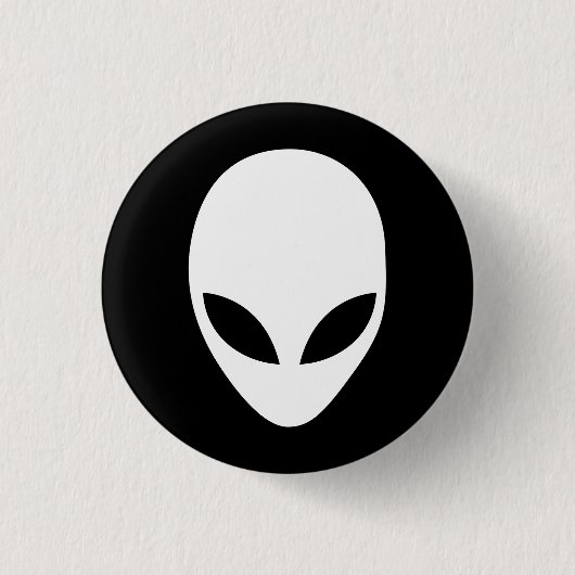Alien Ronde Button 3,2 Cm (Voorkant)