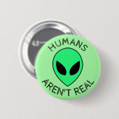 Alien Ronde Button 5,7 Cm (Voorkant /achterkant)