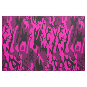 Alien Roze Camo Stof