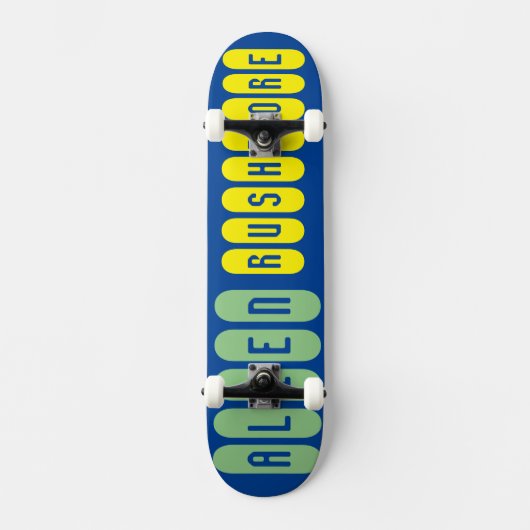 ALIEN RUSHMORE Skateboard (Voorkant)
