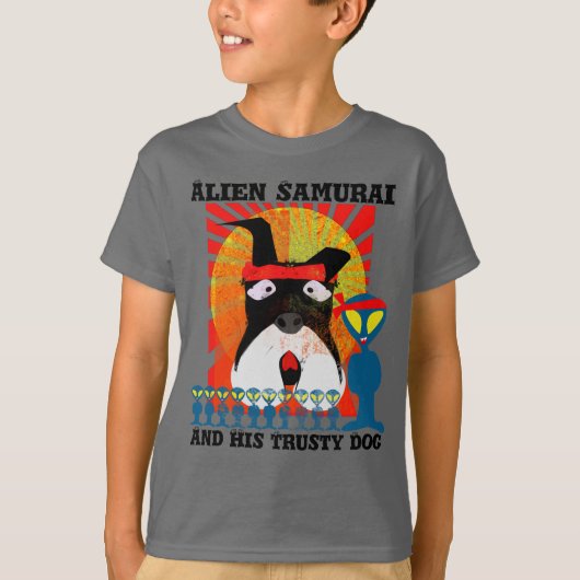 Alien Samurai T-shirt (Voorkant)