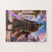 Alien Samurai Warrior Puzzle (Horizontal)