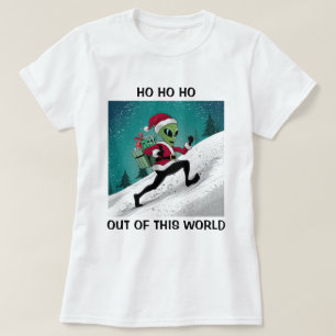 Alien Santa T-shirt