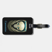 Alien schedel Head Thunder_Cove Bagagelabel (Achterkant horizontaal)