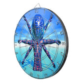 Alien Sculpture Dartbord (Voorkant Rechts)