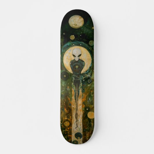 Alien Sentinel Skateboard (Voorkant)
