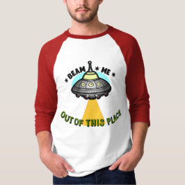 Alien Ship Beam Heren 3/4 Raglan T-Shirt