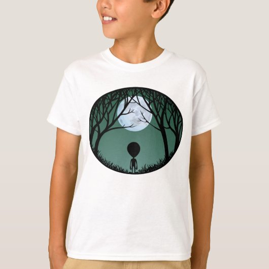 Alien Shirt Kind Alien Sweatshirts Kind ET Shirt (Voorkant)