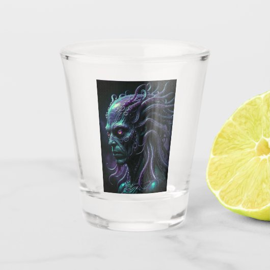 Alien Shot Glass Glas (Voorkant)