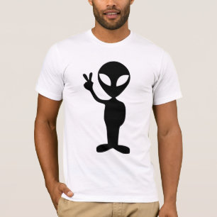 Alien, signe de paix, T-shirt