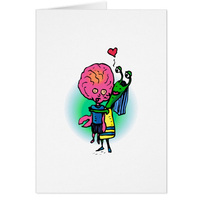Alien Sister Hugging Brother (Voorkant)