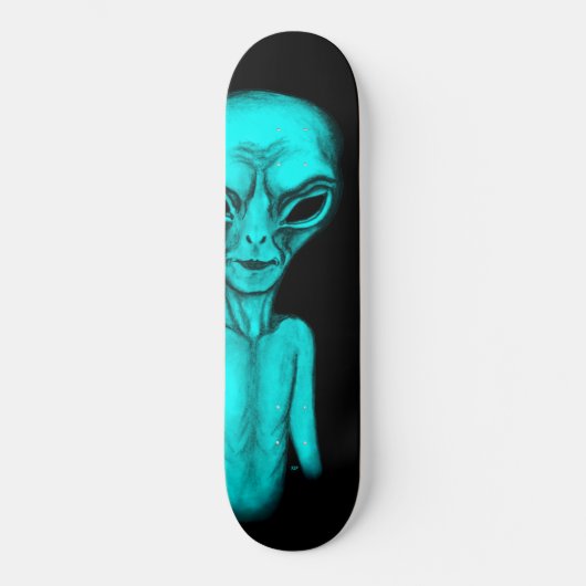 Alien Skateboard (Voorkant)