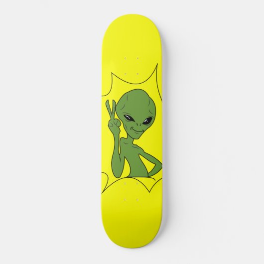 Alien Skateboard (Voorkant)