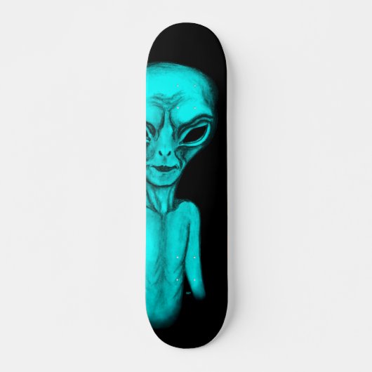 Alien Skateboard (Voorkant)
