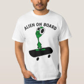 ALIEN SKATEBOARDING T-Shirts (Voorkant)
