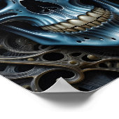 Alien Skull - 005 - Nachtzicht - Fantasy Art Poster (Hoek)