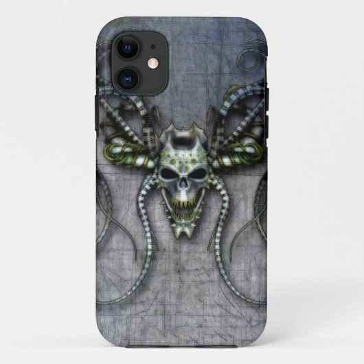 Alien Skull Case-Mate iPhone Case (Achterkant)