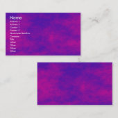 Alien Sky II Visitekaartje (Voorkant / Achterkant)