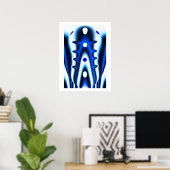 Alien sleutel kunst poster (Thuiskantoor)