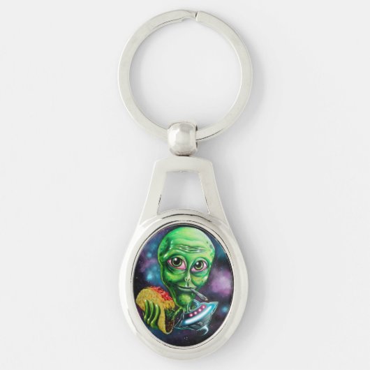 Alien Sleutelhanger (Voorkant)
