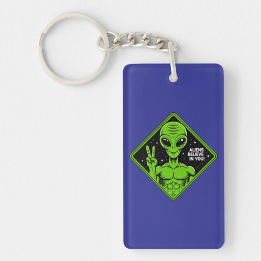 Alien. Sleutelhanger (Voorkant)
