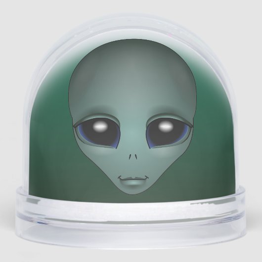 Alien Snow Globes Custom Cute Alien Snow Globes (Avant)