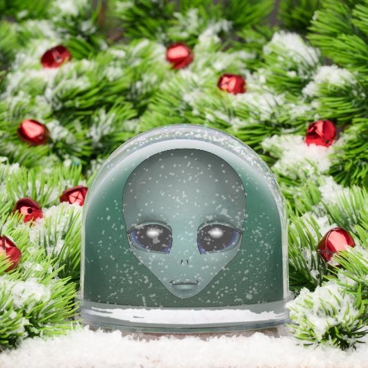 Alien Snow Globes Custom Cute Alien Snow Globes (Noël)