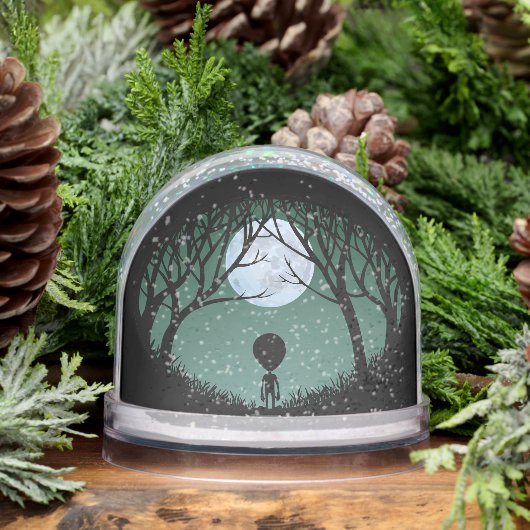 Alien Snow Globes Custom Cute Alien Snow Globes (Hiver)