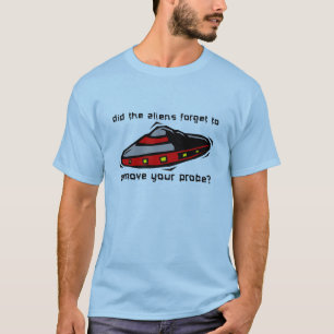 Alien Sonde Grappig T-shirt Beledigend Humor
