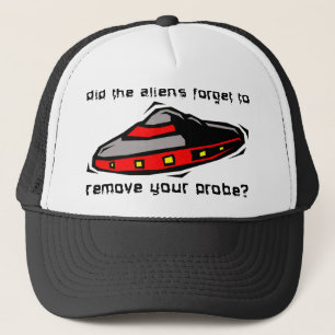 Alien Sonde Grappige Hoed Muts Belediging Humor Trucker Pet
