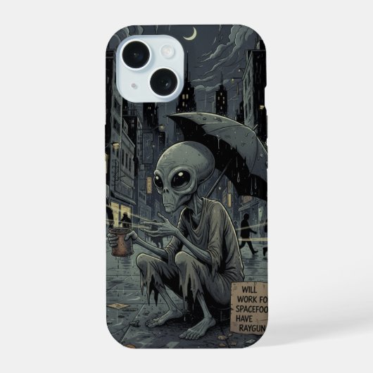 Alien sous la pluie (Verso)