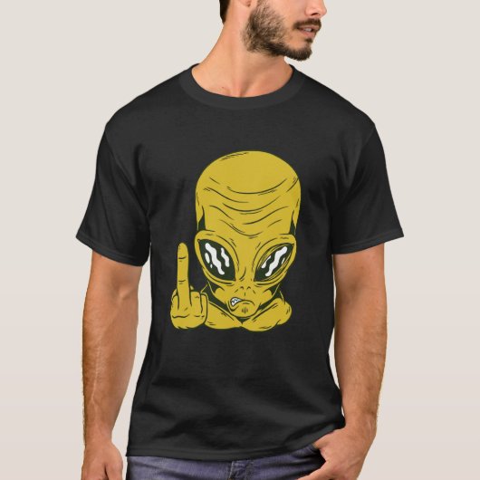 Alien space aliens  1 t-shirt (Voorkant)