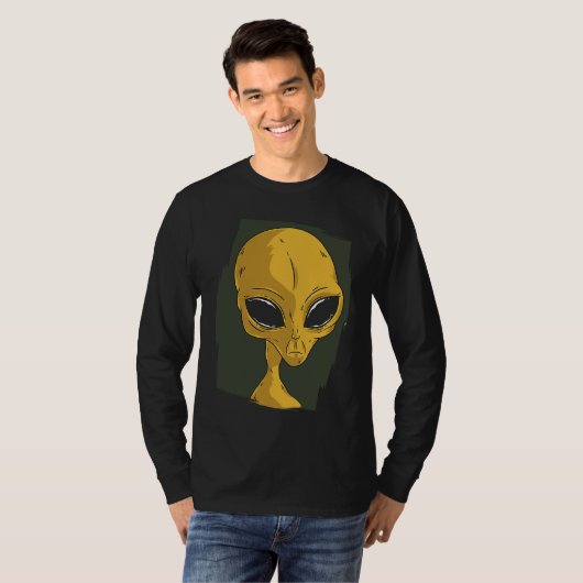 alien space aliens ufo 1 t-shirt (Voorkant volledig)