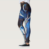 Alien Space Deer Yoga Leggings (Links)