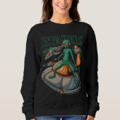 Alien Space Invaders Sweatshirt (Voorkant)