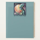 Alien Space Woman Planner (Achterkant)