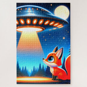 Alien Spaceship Legpuzzel