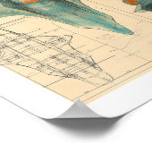 Alien Spacship Print, Value Poster Paper (Matte) (Coin)