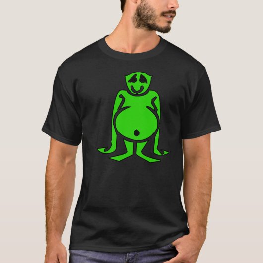 Alien Spider Monkey God T-shirt (Voorkant)
